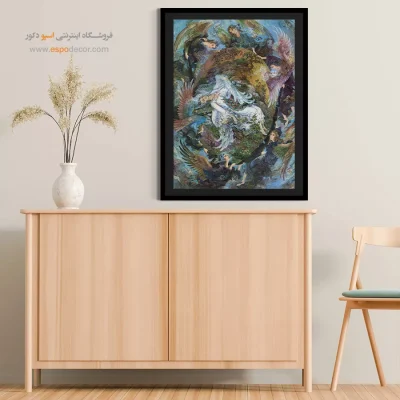 تابلو شهید استاد فرشچیان - شهید – تابلو نقاشی های استاد فرشچیان - اسپو دکور