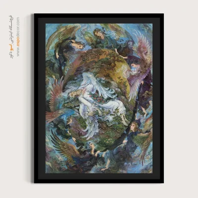 تابلو شهید استاد فرشچیان - شهید – تابلو نقاشی های استاد فرشچیان - اسپو دکور