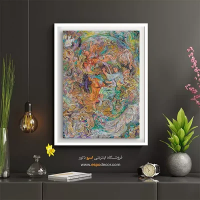 تابلو سرنوشت ها استاد فرشچیان - سرنوشت ها – تابلو نقاشی های استاد فرشچیان - اسپو دکور