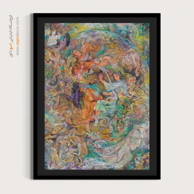 تابلو سرنوشت ها استاد فرشچیان - سرنوشت ها – تابلو نقاشی های استاد فرشچیان - اسپو دکور