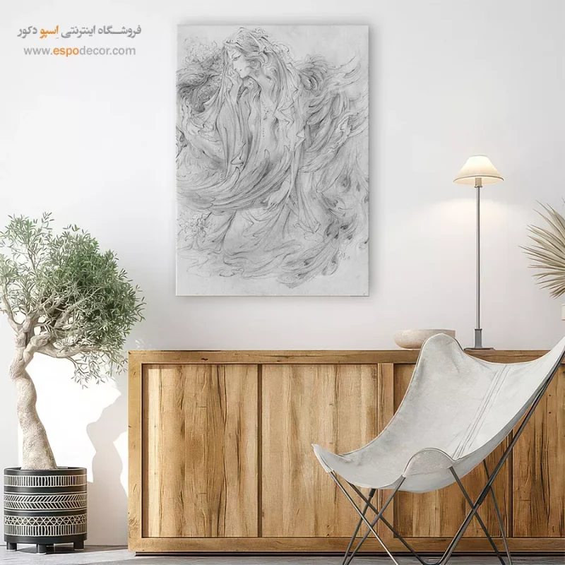 تابلو بوم مطالعه 1 اثر استاد فرشچیان,خرید تابلو