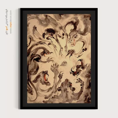 بی دفاع – تابلو نقاشی های استاد فرشچیان - اسپو دکور