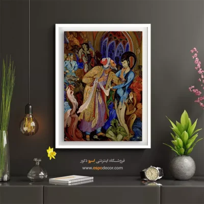 تابلو گلدان های انسانی استاد فرشچیان - گلدان های انسانی – تابلو نقاشی های استاد فرشچیان - اسپو دکور