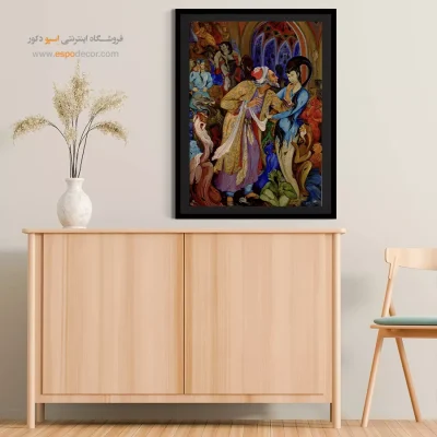 تابلو گلدان های انسانی استاد فرشچیان - گلدان های انسانی – تابلو نقاشی های استاد فرشچیان - اسپو دکور