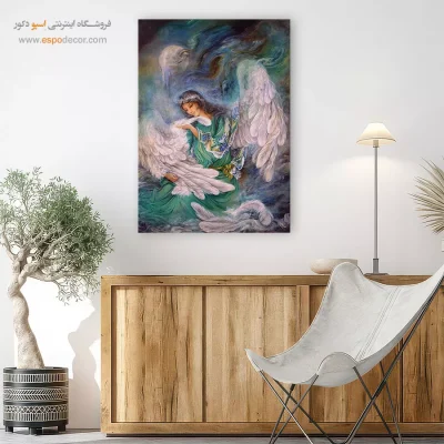 بوم کنواس اما چرا,تابلو