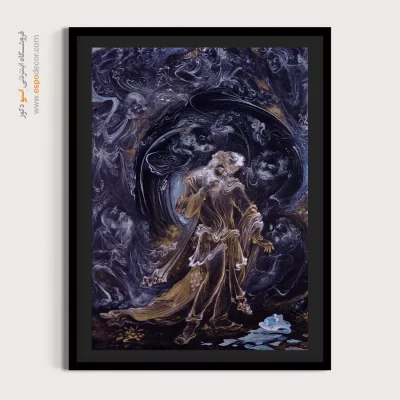 تابلو ندای وجدان استاد فرشچیان - ندای وجدان – تابلو نقاشی های استاد فرشچیان - اسپو دکور