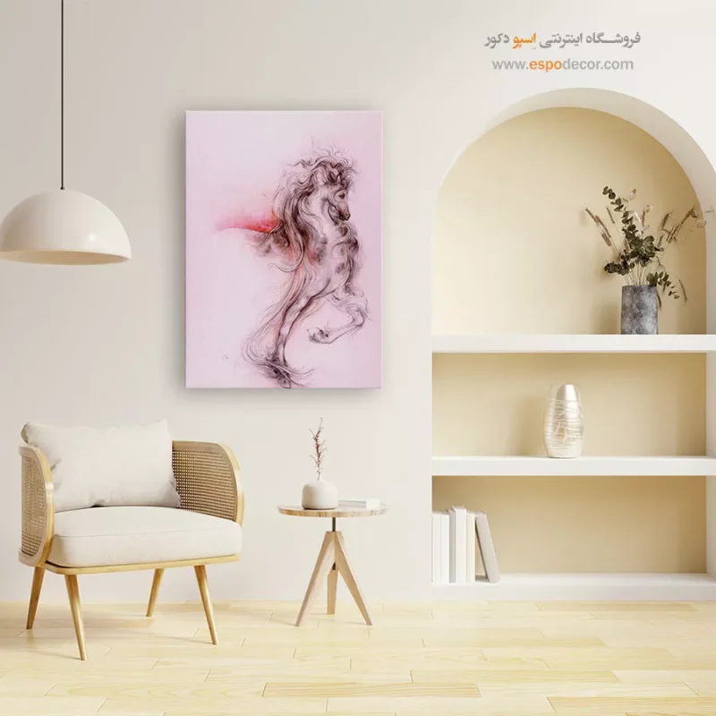 تابلو بوم نجیب آزاد شده اثر استاد فرشچیان,خرید تابلو