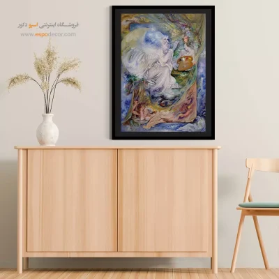 تابلو استاد سرنوشت او استاد فرشچیان - استاد سرنوشت او – تابلو نقاشی های استاد فرشچیان - اسپو دکور