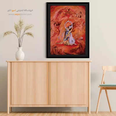 تابلو بوسیدن خاک رس استاد فرشچیان - بوسیدن خاک رس – تابلو نقاشی های استاد فرشچیان - اسپو دکور