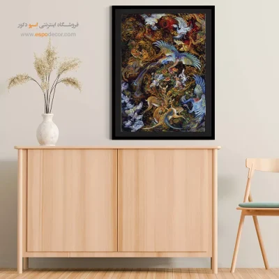 تابلو طبیعت گلوریا استاد فرشچیان - طبیعت گلوریا – تابلو نقاشی های استاد فرشچیان - اسپو دکور