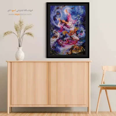 تابلو صبح شکوفایی استاد فرشچیان - صبح شکوفایی – تابلو نقاشی های استاد فرشچیان - اسپو دکور