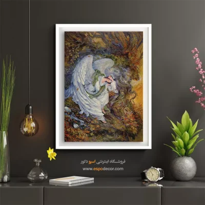 تابلو شمشیر شکسته استاد فرشچیان - شمشیر شکسته – تابلو نقاشی های استاد فرشچیان - اسپو دکور