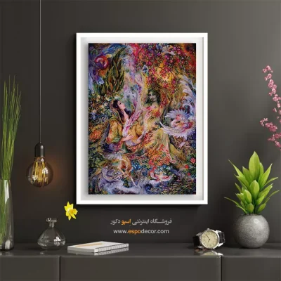 تابلو ریتم طبیعی استاد فرشچیان - ریتم طبیعی – تابلو نقاشی های استاد فرشچیان - اسپو دکور