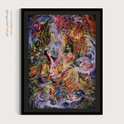 تابلو ریتم طبیعی استاد فرشچیان - ریتم طبیعی – تابلو نقاشی های استاد فرشچیان - اسپو دکور