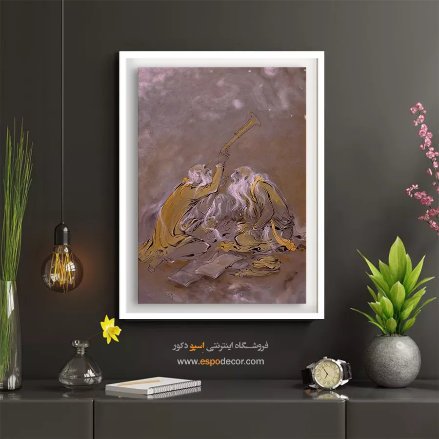 تابلو حیرت استاد فرشچیان - حیرت – تابلو نقاشی های استاد فرشچیان - اسپو دکور