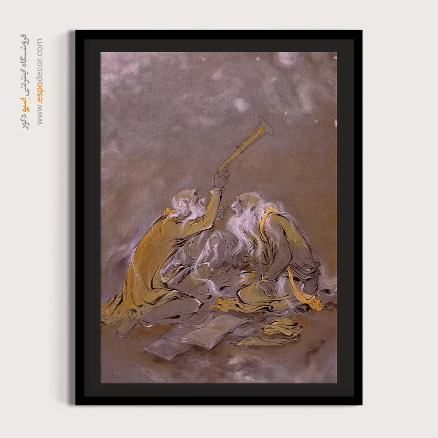 تابلو حیرت استاد فرشچیان - حیرت – تابلو نقاشی های استاد فرشچیان - اسپو دکور