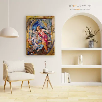 بوم کنواس در دام