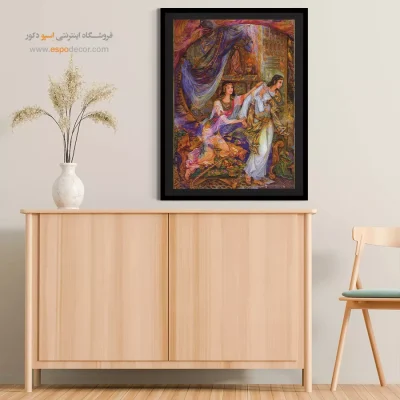 تابلو پاکدامن (جوزف پیامبر) - پاکدامن – تابلو نقاشی های استاد فرشچیان - اسپو دکور