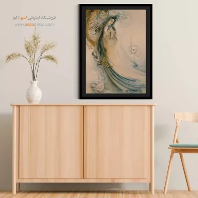 تابلو آشفتگی درونی استاد فرشچیان - آشفتگی درونی – تابلو نقاشی های استاد فرشچیان - اسپو دکور