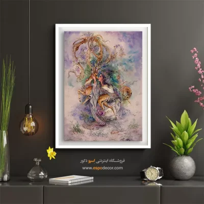 تابلو حسادت استاد فرشچیان - حسادت – تابلو نقاشی های استاد فرشچیان - اسپو دکور
