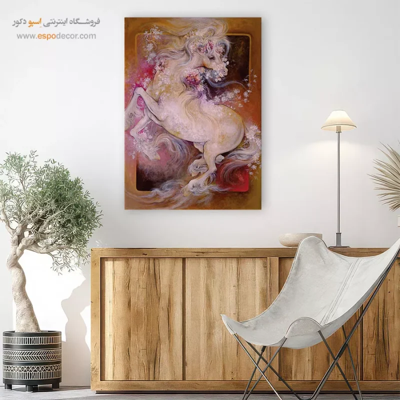 تابلو بوم برازنده اثر استاد فرشچیان,تابلو