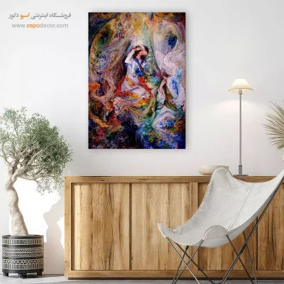 خرید تابلو مینیاتور ایرانی,خرید تابلو