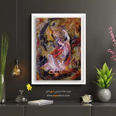 تابلو اشاره به ارواح استاد فرشچیان - اشاره به ارواح – تابلو نقاشی های استاد فرشچیان - اسپو دکور