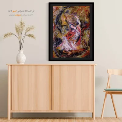 تابلو اشاره به ارواح استاد فرشچیان - اشاره به ارواح – تابلو نقاشی های استاد فرشچیان - اسپو دکور