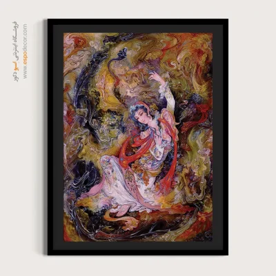 تابلو اشاره به ارواح استاد فرشچیان - اشاره به ارواح – تابلو نقاشی های استاد فرشچیان - اسپو دکور