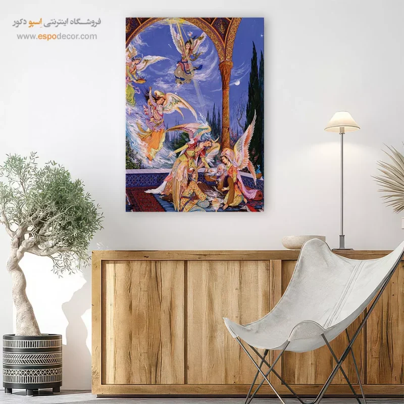 تابلو بوم رسولان الهی اثر استاد فرشچیان,خرید تابلو