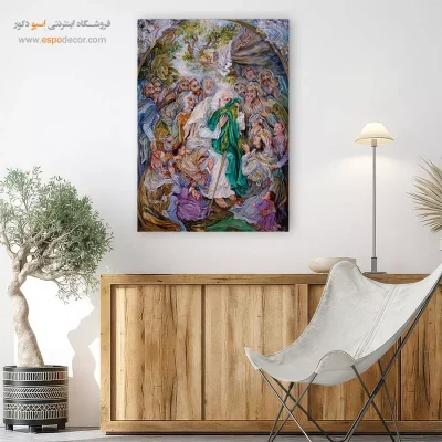 بوم کنواس عطر پیراهن یوسف,تابلو
