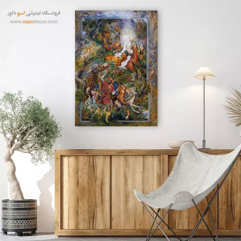 بوم کنواس ضامن اهو (امام رضا),خرید تابلو