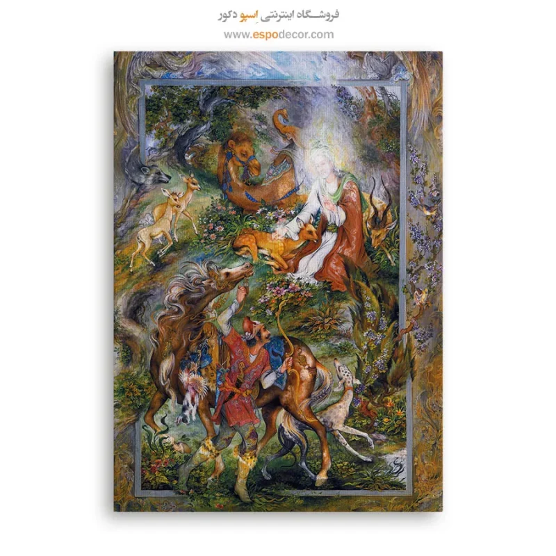 بوم کنواس ضامن اهو (امام رضا),خرید تابلو