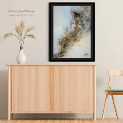 تابلو زندگی پس از مرگ استاد فرشچیان - زندگی پس از مرگ – تابلو نقاشی های استاد فرشچیان - اسپو دکور