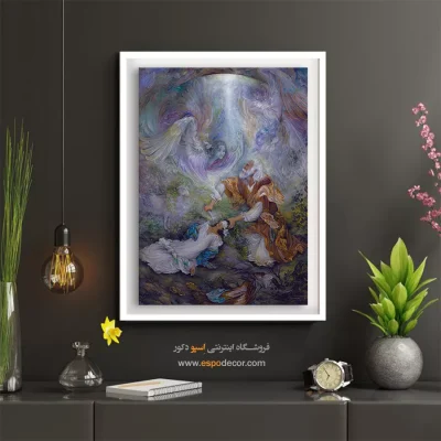 تابلو حضرت اسماعیل استاد فرشچیان - حضرت اسماعیل – تابلو نقاشی های استاد فرشچیان - اسپو دکور