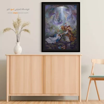 تابلو حضرت اسماعیل استاد فرشچیان - حضرت اسماعیل – تابلو نقاشی های استاد فرشچیان - اسپو دکور