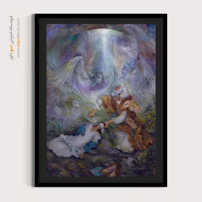 تابلو حضرت اسماعیل استاد فرشچیان - حضرت اسماعیل – تابلو نقاشی های استاد فرشچیان - اسپو دکور