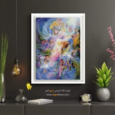 تابلو نور تقدیر استاد فرشچیان - نور تقدیر – تابلو نقاشی های استاد فرشچیان - اسپو دکور