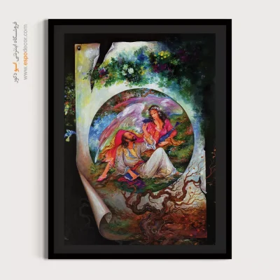 تابلو برگه وجود استاد فرشچیان - برگه وجود – تابلو نقاشی های استاد فرشچیان - اسپو دکور