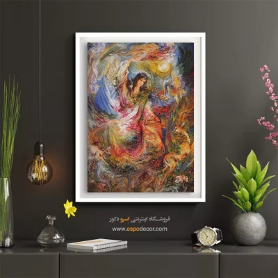 تابلو پیدایش استاد فرشچیان - پیدایش – تابلو نقاشی های استاد فرشچیان - اسپو دکور