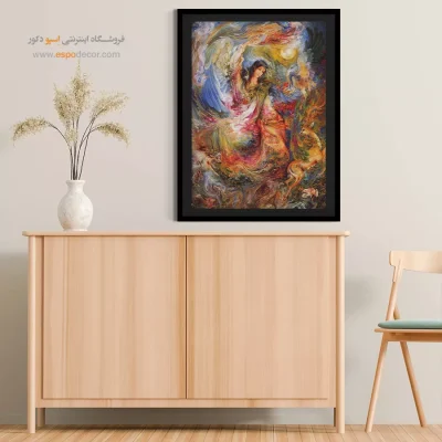 تابلو پیدایش استاد فرشچیان - پیدایش – تابلو نقاشی های استاد فرشچیان - اسپو دکور