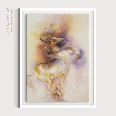 تابلو رانده به ربلارز اثر استاد فرشچیان,تابلو
