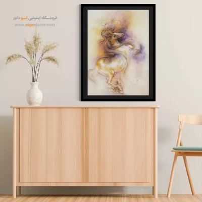 تابلو رانده به ربلارز استاد فرشچیان - رانده به ربلارز – تابلو نقاشی های استاد فرشچیان - اسپو دکور