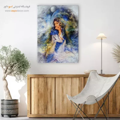 بوم کنواس الهه کهکشان
