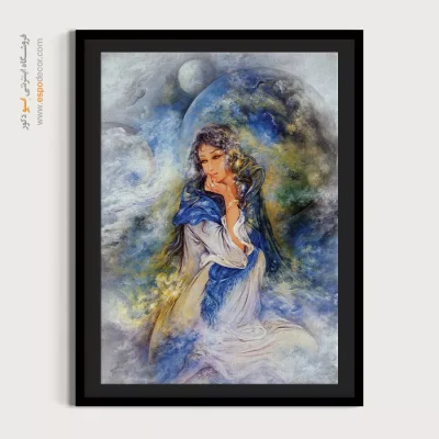 تابلو الهه کهکشان استاد فرشچیان - الهه کهکشان – تابلو نقاشی های استاد فرشچیان - اسپو دکور