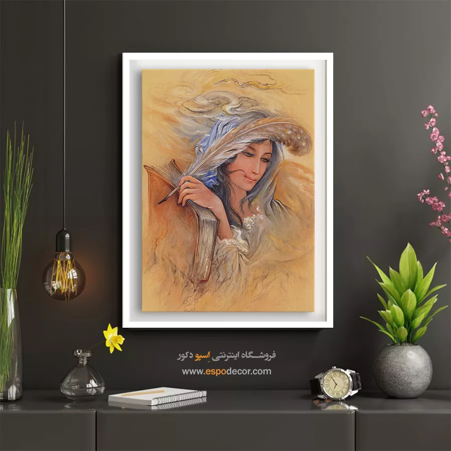 تابلو شعر استاد فرشچیان - شعر – تابلو نقاشی های استاد فرشچیان - اسپو دکور