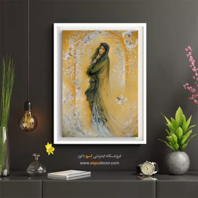 تابلو نگاه استاد فرشچیان - نگاه – تابلو نقاشی های استاد فرشچیان - اسپو دکور