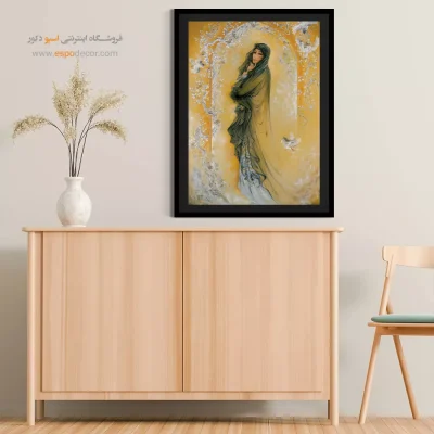 تابلو نگاه استاد فرشچیان - نگاه – تابلو نقاشی های استاد فرشچیان - اسپو دکور