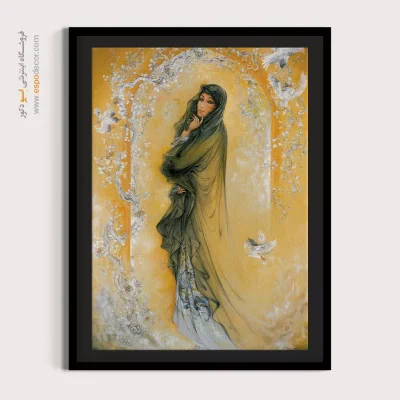 تابلو نگاه استاد فرشچیان - نگاه – تابلو نقاشی های استاد فرشچیان - اسپو دکور