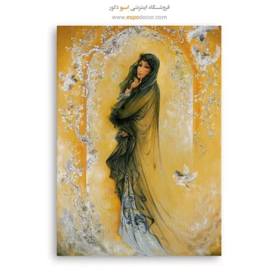 بوم کنواس نگاه,خرید تابلو